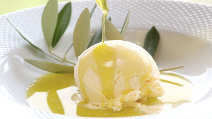 gelato olio d'oliva