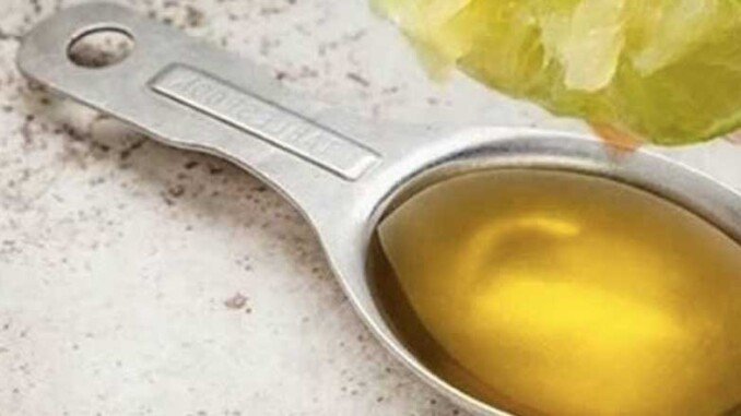 benefici olio di oliva e limone