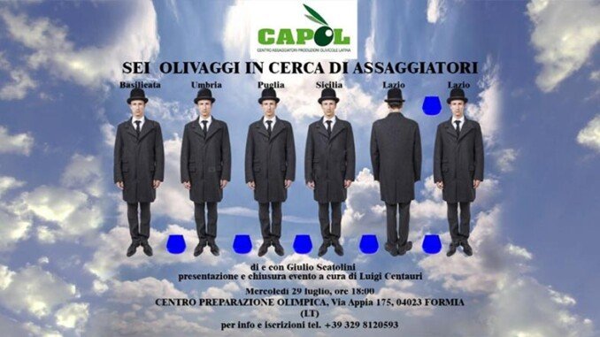 Sei olivaggi in cerca di assaggiatori